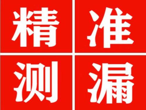 金城江精准定位查漏水一次收费多少钱？